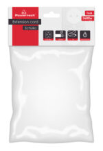 POWERTECH μπαλαντέζα ρεύματος PT-889, 1x schuko, 16A, 5m, λευκή - 5210131030998 - Image 2