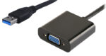 POWERTECH αντάπτορας USB 3.0 σε VGA PTH-021, Full HD, μαύρο - 5210131023402
