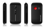POWERTECH κινητό τηλέφωνο Sentry 2.8, 2.8", dual SIM, πλήκτρο SOS, μαύρο - 5210131127100 - Image 2
