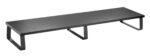 BRATECK επιτραπέζια βάση για 2x οθόνες/laptop STB-112, 13-32", έως 20kg, μαύρη - 5210131133873