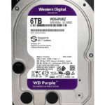 WD σκληρός δίσκος 3.5" Purple Surveillance 6TB, 256MB, 5400RPM, SATA III - 5210131149836