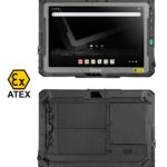 GETAC tablet ZX10-EX, 10.1", 4/64GB, 4G, 9980mAh, IP66/MIL-STD-810H/ATEX/IECEx, Android 13, μαύρο - 5210131148365