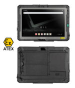 GETAC tablet ZX10-EX, 10.1", 4/64GB, 4G, 9980mAh, IP66/MIL-STD-810H/ATEX/IECEx, Android 13, μαύρο - 5210131148365