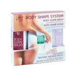 AG Pharm Body Shape System Σετ με Body Shape Serum, 200ml, Body Shape Scrub, 200ml & Δώρο Double Sided Silicone Shower Brush 1 Τεμάχιο