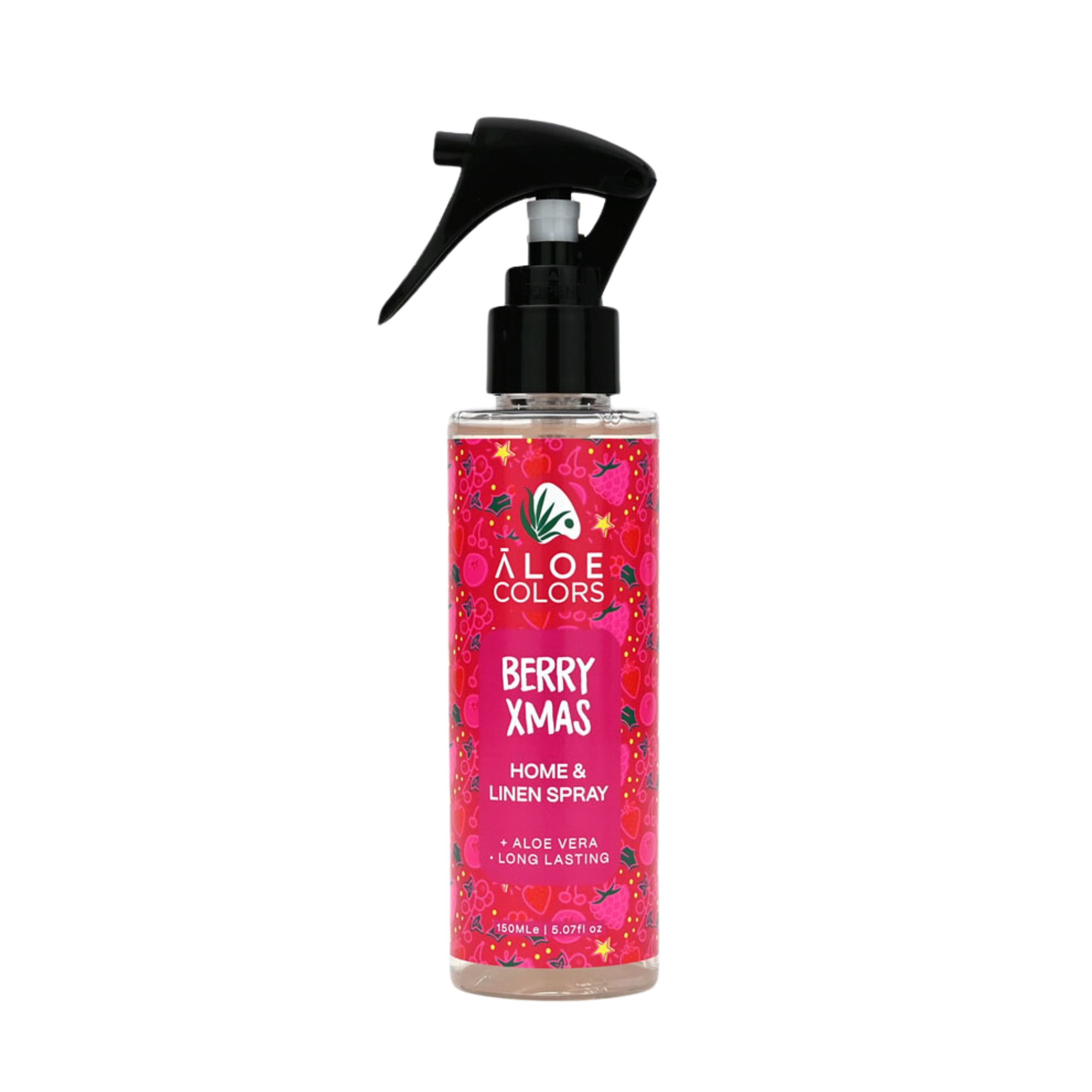 aloe-colors-berry-xmas-home-linen-spray-aromatiko-chorou-kai-yfasmaton-me-aroma-vatomouro-150ml Aloe Colors Berry XMAS Home & Linen Spray Αρωματικό Χώρου και Υφασμάτων Με Άρωμα Βατόμουρο 150ml - Image 1