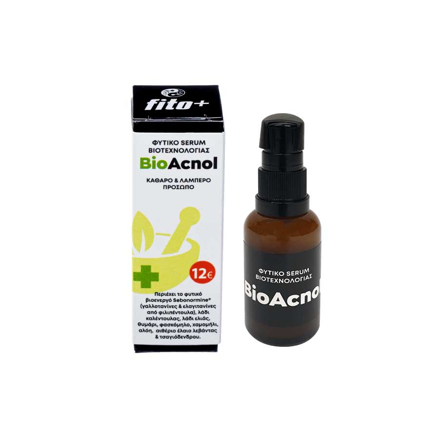 bioAcnol-3 Fito+ BioAcnol Φυτικό Serum 30ml Ορός Προσώπου Κατά της Ακμής - Image 1