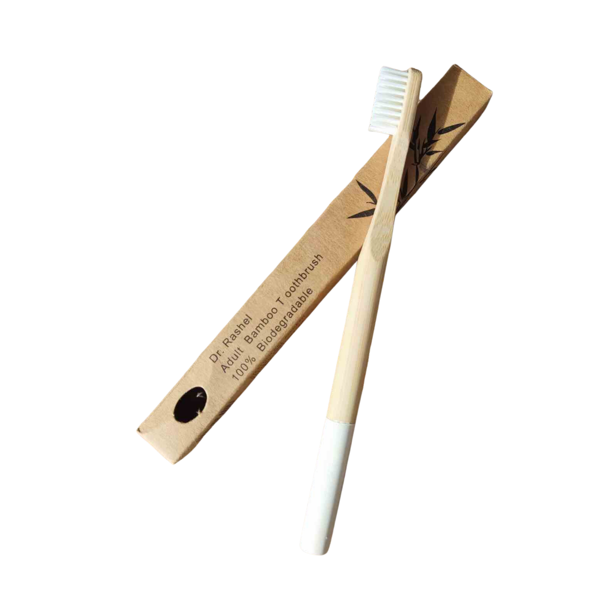 dr-rashel-viologiki-odontovourtsa-bamboo-leyki-1 Dr. Rashel Οικολογική Οδοντόβουρτσα από Bamboo (Λευκή) - Image 1