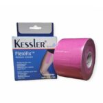 Kessler Flexifix Ροζ Αυτοκόλλητη Ελαστική Ταινία Κινησιολογίας 5cm x 5m