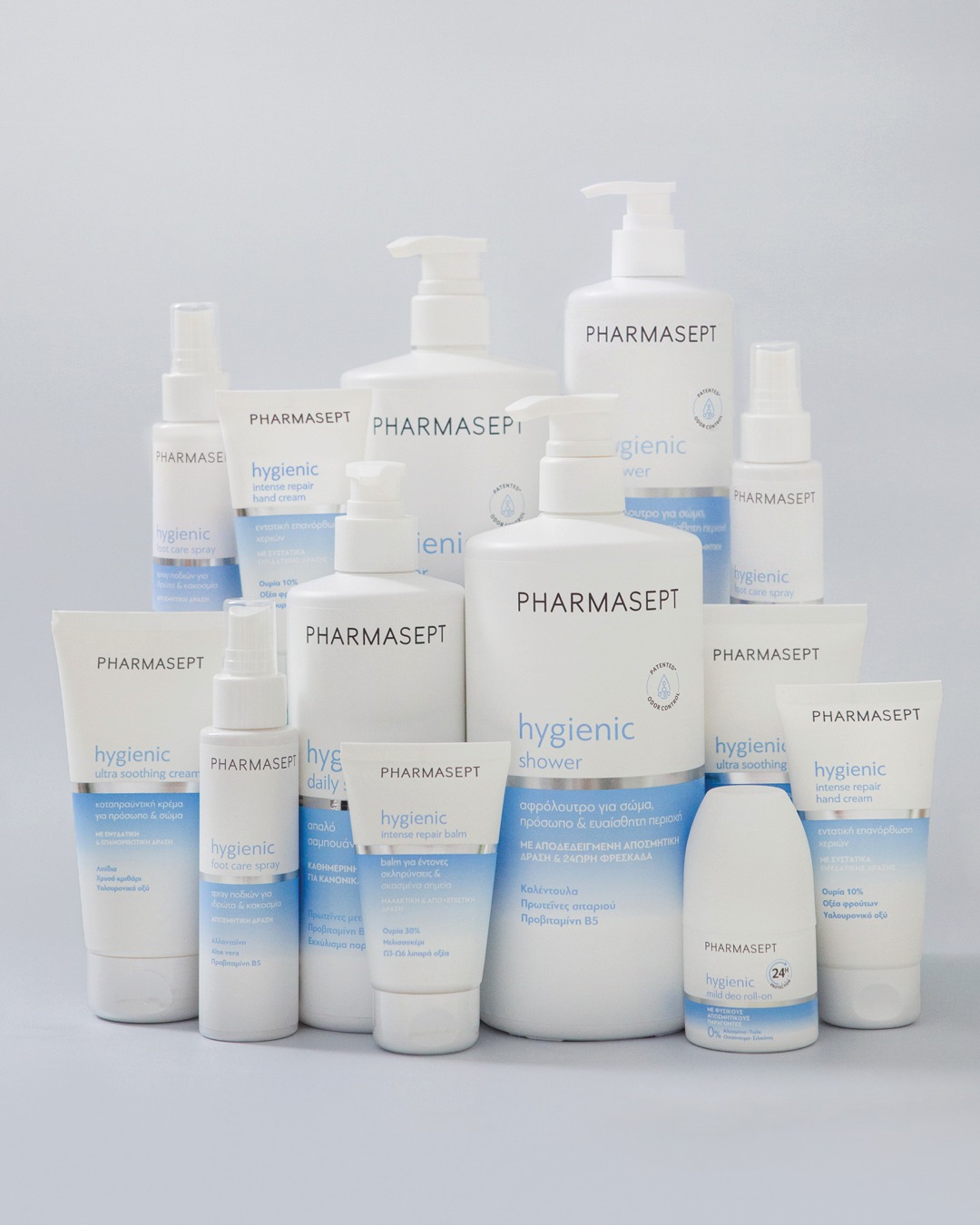 pharmasept-hygienic Pharmasept Hygienic Shower Cream, Κρεμώδες Αφρόλουτρο για Σώμα, Πρόσωπο & Ευαίσθητη Περιοχή 500ml - Image 1