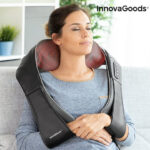 InnovaGoods Massaki Pro Συσκευή Μασάζ Shiatsu για τον Αυχένα με Υπέρυθρη Θερμότητα V0101217 - Image 7