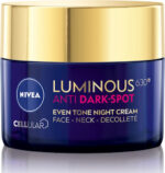 Nivea Cellular Luminous 630 Anti Spot Κρέμα Προσώπου Νυκτός για Ενυδάτωση, Αντιγήρανση & Ατέλειες με Υαλουρονικό Οξύ 50ml (94134)