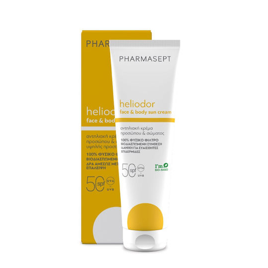 Pharmasept Heliodor Face & Body SPF50 150ml - Image 1