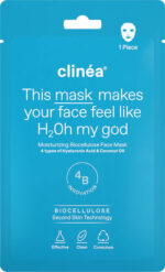 Clinea This Mask Makes Your Face Feel Like H2Oh My God Μάσκα Προσώπου για Ενυδάτωση
