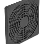 DELOCK σχάρα για 120mm ανεμιστήρα 67313 με φίλτρο σκόνης, πλαστική, μαύρη - 4043619673131