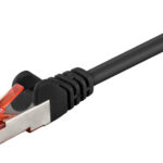 GOOBAY καλώδιο δικτύου 68687, CAT 6 S/FTP, 250MHz, copper, 0.5m, μαύρο - 4040849686870