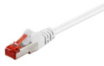 GOOBAY καλώδιο δικτύου 93217, CAT 6 S/FTP, copper, 250MHz, 0.25m, λευκό - 4040849932175