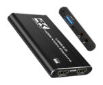 POWERTECH video capture CAB-H164, HDMI/USB σύνδεση, 4K/60Hz, μαύρο - 5210131078259