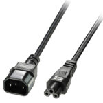 POWERTECH καλώδιο τροφοδοσίας CAB-P034, 0.75mm², copper, 1m, μαύρο - 5210131075210