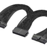 POWERTECH καλώδιο μητρικής 24pin σε 2x 24pin CAB-W052, 0.25m - 5210131138908