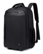 ARCTIC HUNTER τσάντα ταξιδίου LG00657-1 με θήκη laptop 15.6", τροχήλατη, 27L, μαύρη - 6970672358966