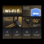 MERCUSYS ασύρματος USB αντάπτορας δικτύου MA72XH, AX1800, Dual Band, V.1.0 - 6957939002640 - Image 2