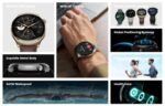 MIBRO smartwatch Lite 3 Pro με 2x λουράκια, heart rate, 1.32" AMOLED, GPS, 5 ATM, μαύρο/πράσινο - 6971619679458 - Image 2