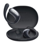 MIBRO earphones με θήκη φόρτισης OpenEar, OWS, ENC, 45/400mAh, μαύρα - 6976367680732