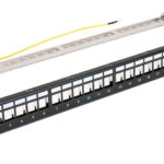 POWERTECH keystone patch panel NETW-0013, FTP 19"/1U, 24-port, 1U - 5210131017203