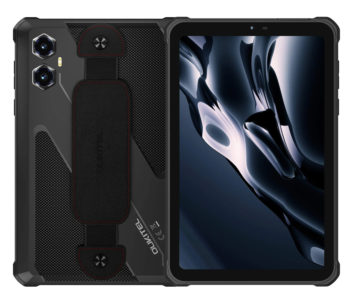 RT3PLUS-BK OUKITEL tablet RT3 Plus, 8", 4/128GB, 4G, 11000mAh, IP68/IP69K, μαύρο - 6941749808516 - Image 1