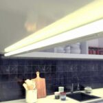 POWERTECH LED φωτιστικό τοίχου T5-0001-150 22W, 4000K, 150cm IP20, λευκό - 5210131052761 - Image 2