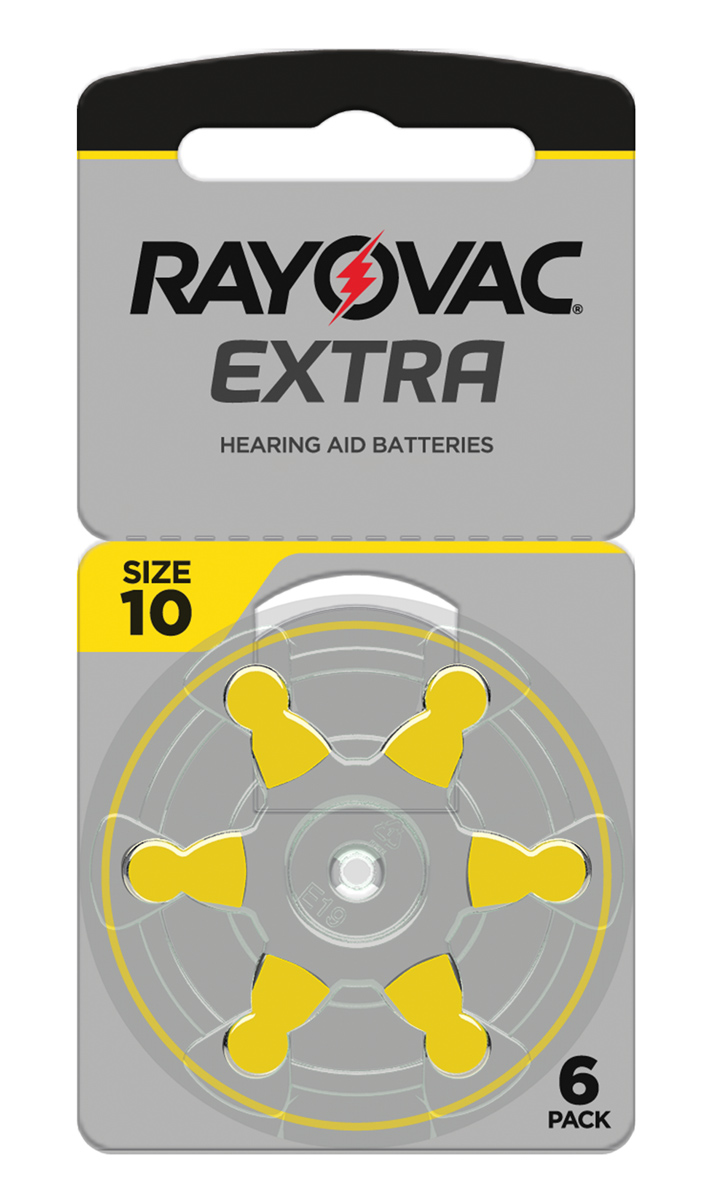 10MF-1 RAYOVAC μπαταρίες ακουστικών βαρηκοΐας 10MF, mercury free, 1.45V, 6τμχ - 96178249 - Image 1