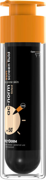 Frezyderm Ac-Norm Sun Screen Tinted SPF50 Αντηλιακή Κρέμα 50ml - Image 2