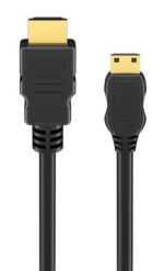 GOOBAY καλώδιο mini HDMI σε HDMI 74088 με Ethernet, 4K/60Hz, 10.2 Gbps, 5m, μαύρο - 4040849740886 - Image 2