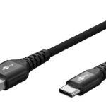 GOOBAY καλώδιο USB-C σε USB 74528, 60W, 480Mbps, 3m, μαύρο - 4040849745287
