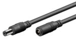 GOOBAY καλώδιο προέκτασης τροφοδοσίας 76635, 5.5x2.1mm, 1.5m, μαύρο - 4040849766350