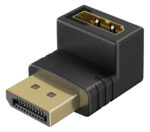 GOOBAY αντάπτορας DisplayPort 77129, 8K/144Hz, γωνιακός, μαύρος - 4040849771293