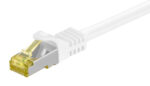 GOOBAY καλώδιο δικτύου 91089, CAT 7 S/FTP, copper, 500MHz, 0.25m, λευκό - 4040849910890