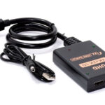 POWERTECH HDMI splitter CAB-H173, 1-in σε 2-out, 4K/30Hz, HDR/HDCP, μαύρο - 5210131109281