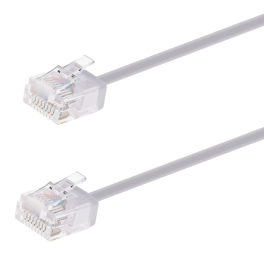 CAB-N442 POWERTECH καλώδιο δικτύου CAB-N442, Cat 6A U/UTP, ultra slim, copper, 500MHz, 3m, γκρι - 5210131139431 - Image 1