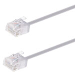 POWERTECH καλώδιο δικτύου CAB-N443, Cat 6A U/UTP, ultra slim, copper, 500MHz, 5m, γκρι - 5210131139448