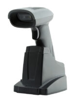 GTCODESTAR barcode scanner GT-1901C με βάση, 1D & 2D, ενσύρματο & ασύρματο, Bluetooth, 2000mAh, μαύρο - 5210131144138