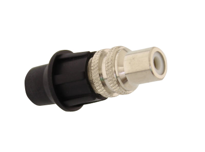 KCF TELECOM RCA female universal connector, με καπάκι, 5τμχ - - Image 1