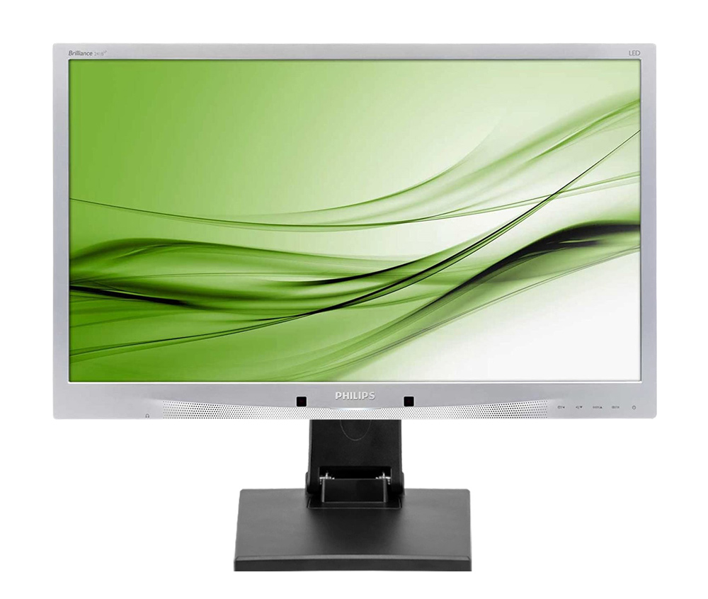 M-241B4US-SQ PHILIPS used οθόνη 241B4 LED, 24" 1920x1080 VGA/DVI/DisplayPort, με universal stand, Grade A - 5210131149898 - Image 1