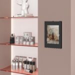 BRATECK επιτοίχια βάση tablet PAD34-01, αντικλεπτική, 9.7-11", μαύρη - 5210131140581 - Image 2