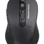 POWERTECH ενσύρματο ποντίκι PT-1467, οπτικό, έως 1600DPI, μαύρο - 5210131138038