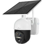 POWERTECH smart ηλιακή κάμερα PT-1497, dual lens, 3MP, 4G, PTZ, SD, IP65 - 5210131136720