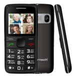 POWERTECH κινητό τηλέφωνο Sentry Eco V2, dual SIM, πλήκτρο SOS, μαύρο - 5210131011478 - Image 2