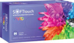 Bournas Medicals Touch Vivid Γάντια Νιτριλίου Χωρίς Πούδρα σε Μωβ Χρώμα 100 τεμάχια