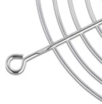 DELOCK σχάρα για 80mm ανεμιστήρα 67306, μεταλλική, ασημί - 4043619673063 - Image 2