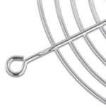 DELOCK σχάρα για 120mm ανεμιστήρα 67308, μεταλλική, ασημί - 4043619673087 - Image 2